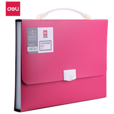 Deli E38126 A4 Expanding File 13 pockets - Karout Online -Karout Online Shopping In lebanon - Karout Express Delivery