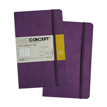 OPP Paperconcept Executive Notebook PU Soft Cover Plain / 13×21 cm - Karout Online -Karout Online Shopping In lebanon - Karout Express Delivery