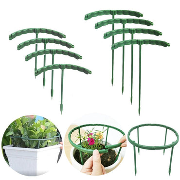 Fixed Pole Garden Plants Circular Plastic Bracket / 22FK075 - Karout Online -Karout Online Shopping In lebanon - Karout Express Delivery