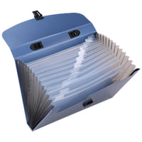 DELI E5557 Expanding File with Handle A4 -13 Pockets - Karout Online -Karout Online Shopping In lebanon - Karout Express Delivery