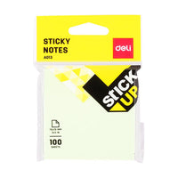 Deli EA01302 Sticky Notes 76×76 mm 100 sheets - Karout Online -Karout Online Shopping In lebanon - Karout Express Delivery