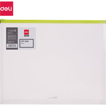 DELI E38975 Zip Bag A4 - Karout Online -Karout Online Shopping In lebanon - Karout Express Delivery