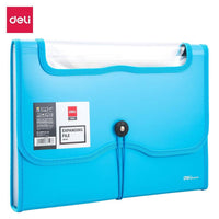 Deli E38128 A4 Expanding File 13 pockets - Karout Online -Karout Online Shopping In lebanon - Karout Express Delivery