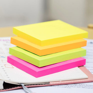 Deli EA02402 Sticky Notes 76×101 mm 100 sheets - Karout Online -Karout Online Shopping In lebanon - Karout Express Delivery
