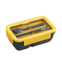 (net) Lunch Box, Leakproof,Food Container Cutlery Set, Bpa Free, Microwave Dishwasher Safe Meal Prep Containers / 78913