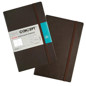 OPP Paperconcept Executive Notebook PU Hard Cover Dotted / 13×21 cm - Karout Online -Karout Online Shopping In lebanon - Karout Express Delivery