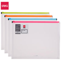 DELI E38975 Zip Bag A4 - Karout Online -Karout Online Shopping In lebanon - Karout Express Delivery