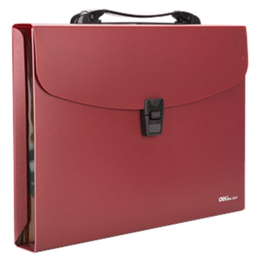 DELI E5557 Expanding File with Handle A4 -13 Pockets - Karout Online -Karout Online Shopping In lebanon - Karout Express Delivery