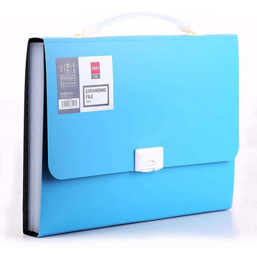 Deli E38126 A4 Expanding File 13 pockets - Karout Online -Karout Online Shopping In lebanon - Karout Express Delivery