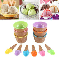 Colorful Baby Food Bowl and Spoon Set / KC22-91 - Karout Online -Karout Online Shopping In lebanon - Karout Express Delivery