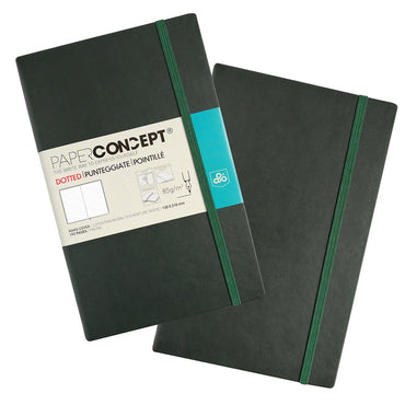 OPP Paperconcept Executive Notebook PU Hard Cover Dotted / 13×21 cm - Karout Online -Karout Online Shopping In lebanon - Karout Express Delivery