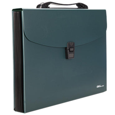 DELI E5557 Expanding File with Handle A4 -13 Pockets - Karout Online -Karout Online Shopping In lebanon - Karout Express Delivery