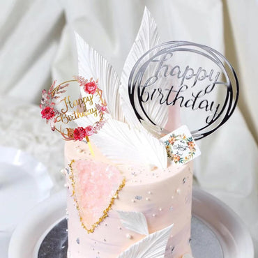 Cake Topper Acrylic 1 Pc