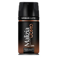 Malizia Uomo Deodorant Urban Life 200 ml - Karout Online -Karout Online Shopping In lebanon - Karout Express Delivery