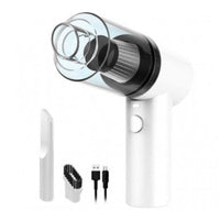 2 In 1 Portable Mini Home And Car Vacuum Cleaner Rechargeable - Karout Online -Karout Online Shopping In lebanon - Karout Express Delivery
