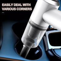 2 In 1 Portable Mini Home And Car Vacuum Cleaner Rechargeable - Karout Online -Karout Online Shopping In lebanon - Karout Express Delivery