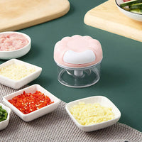 22FK218 / Multifunctional Small Vegetable Food Chopper Accessories Kitchen Garlic Peeler Tools