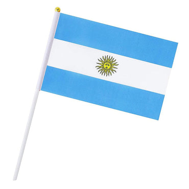 World Cup Hand Flags 30 x 45 cm with Plastic Stick - Karout Online -Karout Online Shopping In lebanon - Karout Express Delivery