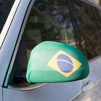 World Cup Mirror Flag Cover Brazil 2 Pcs / WD-8 - Karout Online -Karout Online Shopping In lebanon - Karout Express Delivery