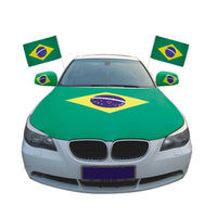 World Cup Brazil Flag Car Engine Hood Cover / 79524 - Karout Online -Karout Online Shopping In lebanon - Karout Express Delivery