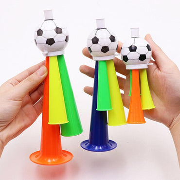 World Cup Plastic Three Tone Soccer Horn 3.5 x 18.5 cm / 207026 - Karout Online -Karout Online Shopping In lebanon - Karout Express Delivery