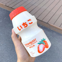 **NET**Summer Water Bottle Creative Fruit Plastic Portable Water Bottles For Kids Girl Anti-Fall Water Cup 480ml / 2216