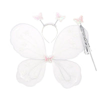 Fairy Princess Lovely Butterfly Wings With Wand & Head Band - Karout Online -Karout Online Shopping In lebanon - Karout Express Delivery