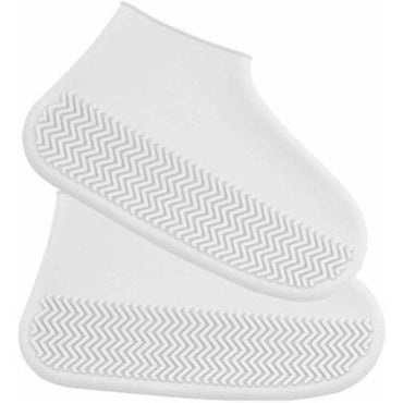 2 Pairs Silicone Shoe Covers Reusable Waterproof No-Slip Rubber Rain Shoe Covers - Karout Online -Karout Online Shopping In lebanon - Karout Express Delivery