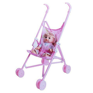 Baby Doll With Stroller - Karout Online -Karout Online Shopping In lebanon - Karout Express Delivery