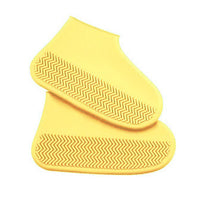 2 Pairs Silicone Shoe Covers Reusable Waterproof No-Slip Rubber Rain Shoe Covers - Karout Online -Karout Online Shopping In lebanon - Karout Express Delivery