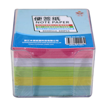 Note Paper 5 colors With Transparent Stand / ZH-701 - Karout Online -Karout Online Shopping In lebanon - Karout Express Delivery