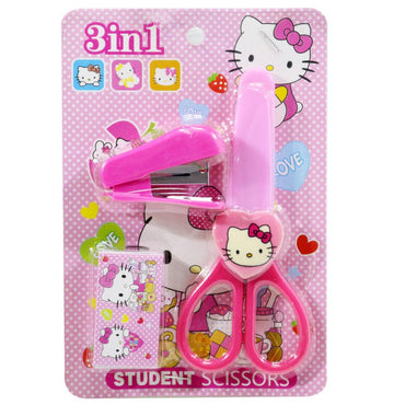 Kids Scissor with Stapler Set / ZK-929 - Karout Online -Karout Online Shopping In lebanon - Karout Express Delivery