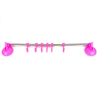 Strong Wall Attachable 6 Hooks Multifunction Hanger with Suction Cup - Karout Online -Karout Online Shopping In lebanon - Karout Express Delivery