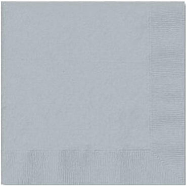 Birthday- Colored Napkin (20 Pcs)/ab-119/c-715/c-75/678995/106021 Grey Birthday & Party Supplies