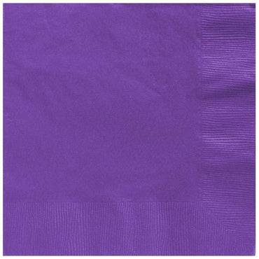Birthday- Colored Napkin (20 Pcs)/ab-119/c-715/c-75/678995/106021 Purple Birthday & Party Supplies