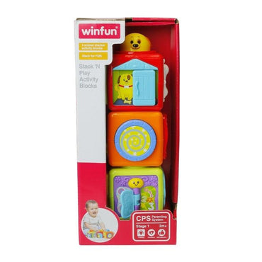 Win Fun Stack N Play Activity Blocks - Karout Online -Karout Online Shopping In lebanon - Karout Express Delivery