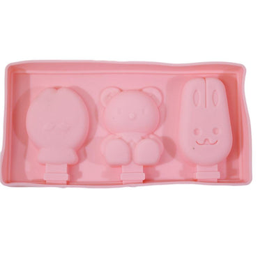 Silicone Ice Cream Mold DIY Popsicle Mould With Lid and Stick / 22FK070 - Karout Online -Karout Online Shopping In lebanon - Karout Express Delivery