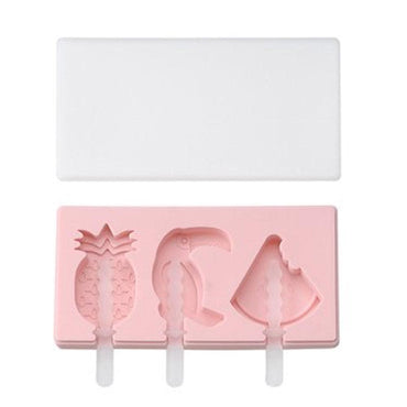 Silicone Ice Cream Mold DIY Popsicle Mould With Lid and Stick / 22FK070 - Karout Online -Karout Online Shopping In lebanon - Karout Express Delivery