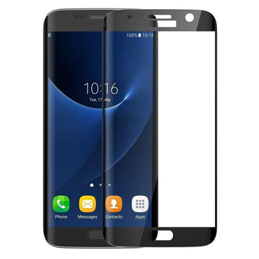 Protection FULL GLASS 5D & HD FOR S6 Edge Plus With Border - Karout Online -Karout Online Shopping In lebanon - Karout Express Delivery