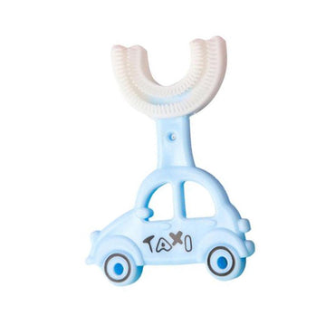 Children U shaped Toothbrush with Car shape Handle / 22Fk040 - Karout Online -Karout Online Shopping In lebanon - Karout Express Delivery