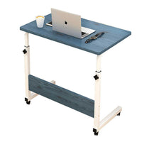 Foldable Table Adjustable Laptop Stand With Wheels / KC-137 - Karout Online -Karout Online Shopping In lebanon - Karout Express Delivery