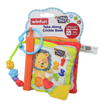 Win Fun Take A Long Crinkle Book - Karout Online -Karout Online Shopping In lebanon - Karout Express Delivery