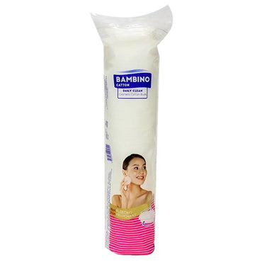 Bambino Cotton Wool Pads (100 Pcs) - Karout Online -Karout Online Shopping In lebanon - Karout Express Delivery
