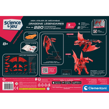 Clementoni Legendary dragons - French - Karout Online -Karout Online Shopping In lebanon - Karout Express Delivery