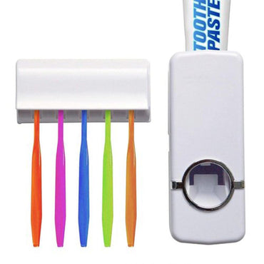 Hands Free Automatic Toothpaste Dispenser And Toothbrush Holder / E-208 Home & Kitchen