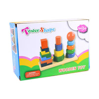 Wooden Tower Shape.