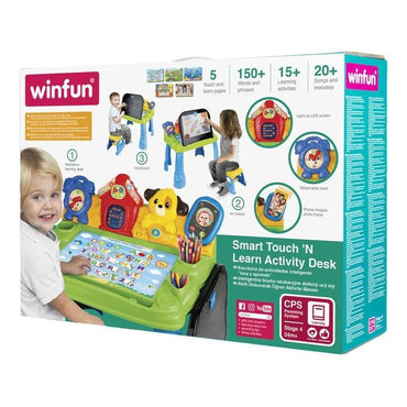 Win Fun Smart Touch N Learn Activity Desk - Karout Online -Karout Online Shopping In lebanon - Karout Express Delivery
