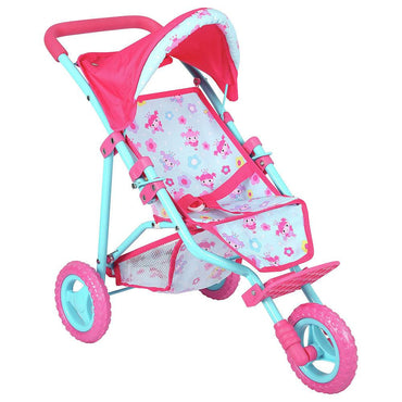 Dolls World 3-Wheel Dolls Stroller 61 x 53 x 33 cm - Karout Online -Karout Online Shopping In lebanon - Karout Express Delivery
