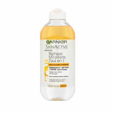Garnier  Biphase Micellaire Tout en 1 / 400ml - Karout Online -Karout Online Shopping In lebanon - Karout Express Delivery