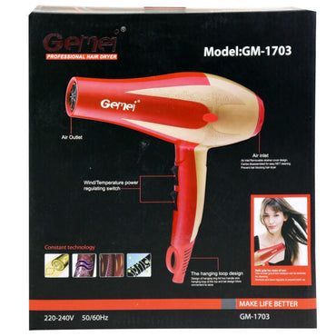 Gemei Professional Hair Dryer / KC-81 - Karout Online -Karout Online Shopping In lebanon - Karout Express Delivery